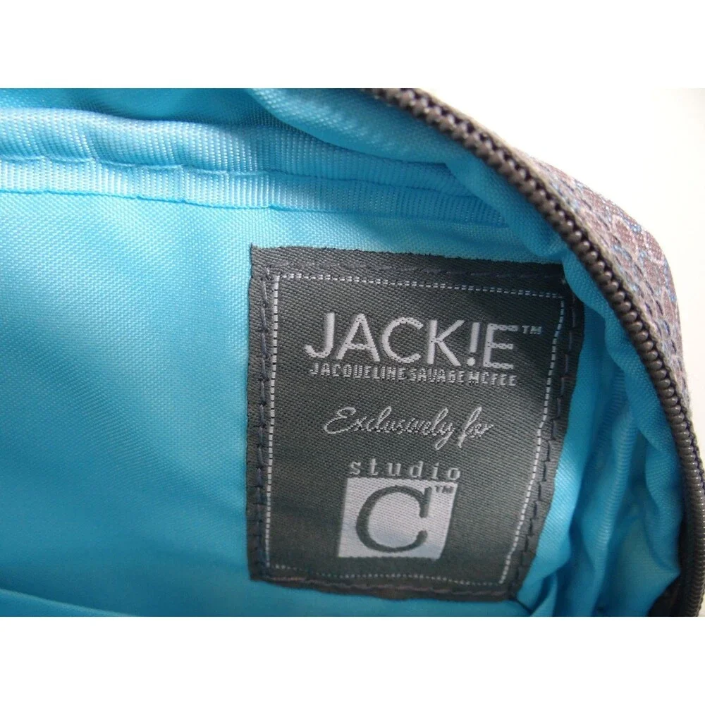 Grey Blue 15.4” Laptop Case Bag Jackie Studio C
